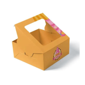 Custom bakery box with sturdy packaging design