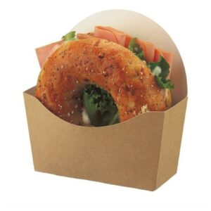 Custom bagel box with sturdy packaging design