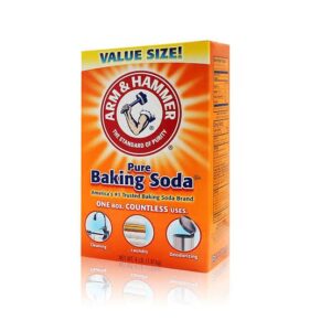 Custom baking soda packaging box with sturdy design