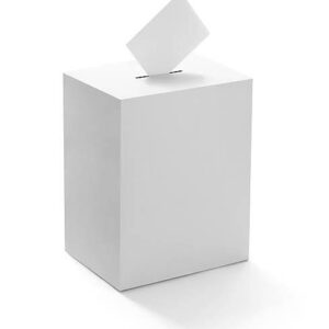 Custom ballot box with secure design