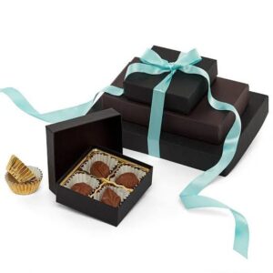 Custom candy box with stylish packaging design