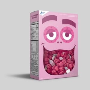 Custom cereal box with sturdy packaging design
