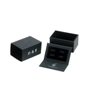 Custom cufflink box with elegant and sturdy design