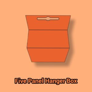 Five Panel Hanger Box Packaging UK
