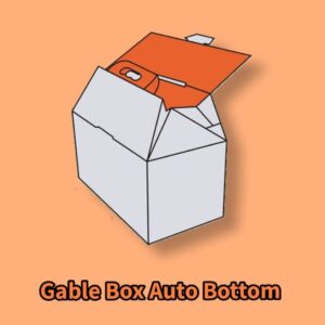 Gable Box Auto Bottom by Teddy Packaging UK