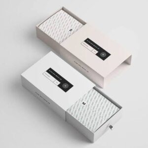 Custom legging box with sleek packaging design