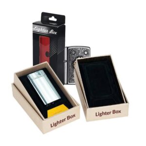 Custom lighter box with sleek packaging design