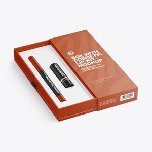 Custom lip kit box with secure and stylish design