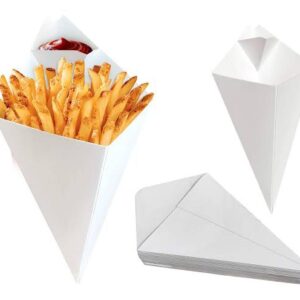Custom paper cones box with sturdy packaging design