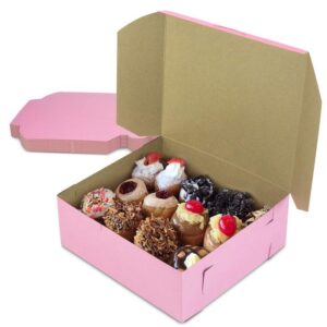 Custom pastry box with stylish packaging design