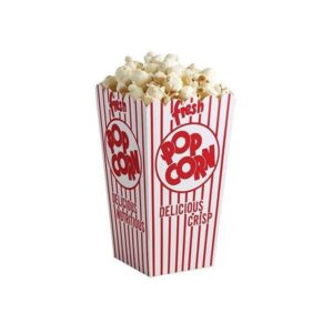 Custom popcorn box with sturdy packaging design