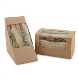 Custom sandwich box with sturdy packaging design