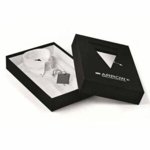 Custom shirt box with sleek and protective design