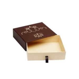 Custom apparel sleeve box with elegant packaging design