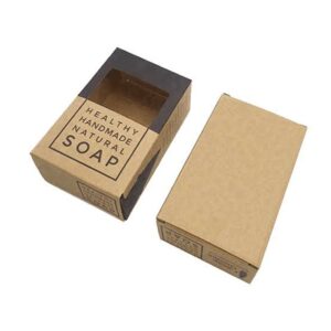 Custom soap box with printed and eco-friendly packaging design