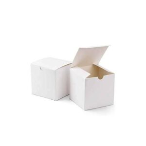 Custom white packaging box with elegant and minimalist design