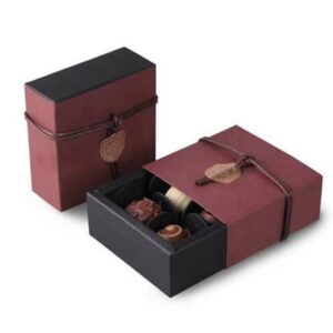 Custom wrap box packaging with elegant gift design