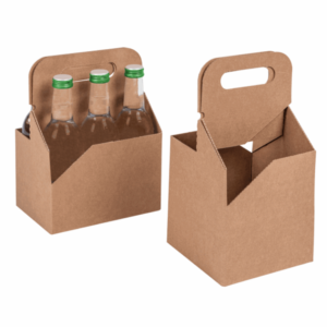 Custom beverage box with sturdy packaging design