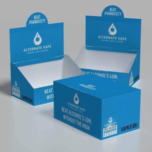 Custom display packaging box for attractive product presentation