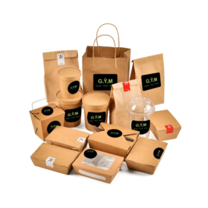 Custom meal packaging box with sturdy design